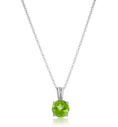 Birthstone Pendant Necklace