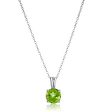 Birthstone Pendant Necklace